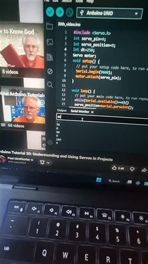 Arduino servo motor #arduino