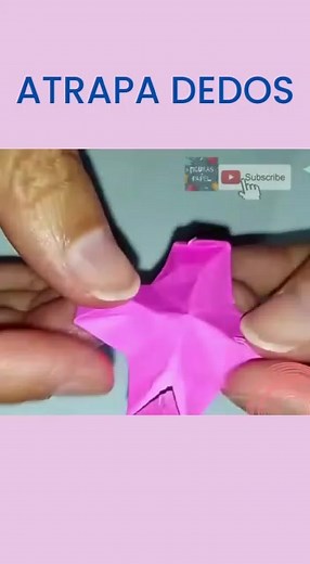 Cómo Hacer un Atrapa Dedos de Papel
