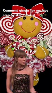 How To Make a Christmas Wreath/ Gingerbread Wreath Tutorial/ Gingerbread Christmas Decor/ Christmas