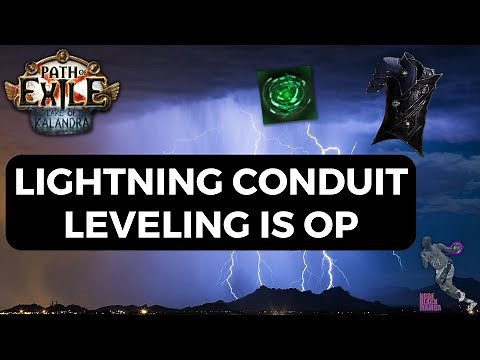 [PoE 3.19] Lightning Conduit/Blade Vortex Leveling is Surprisingly Smooth - My Potential New Build