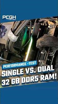So viel Leistung verliert ihr mit 32 GB RAM im Single- statt Dual-Channel!