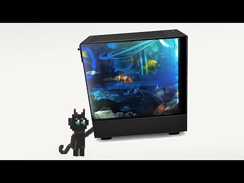 Turning My PC into an Aquarium - Snowblind Mod DIY