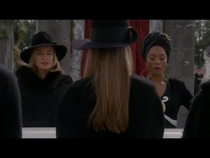 Marie Laveau and the Coven attend Nan's funeral (American Horror Story: Coven - S03E11)