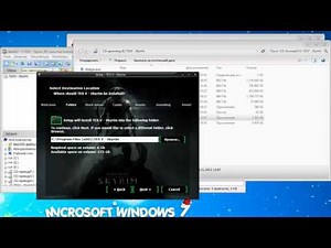 how to install skyrim