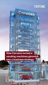 How Carvana turned a vending machines gimmick into a business strategy #Carvana #retail