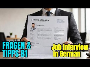 Job Interview in German | Interview in German – Questions & Tips for B1 Level