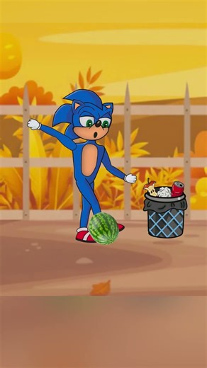 Sonic vs Watermelon BOSS 🥊