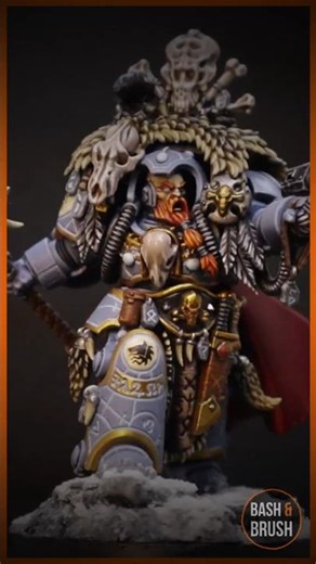 Kitbashed RUNE PRIEST Showcase | Space Wolves