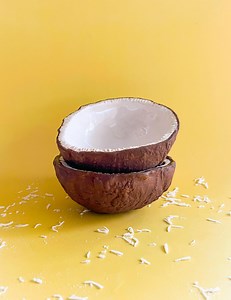 Bol en céramique fait main en noix de coco | Fabriqué aux États-Unis - Etsy France
