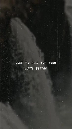 forrest frank - your way's better (lyrics)