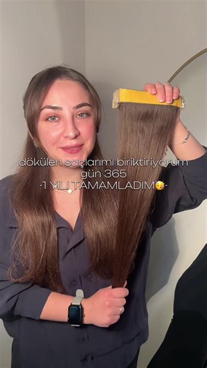 Dökülen Saçlarımı Biriktiriyorum: 365. Gün