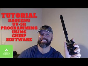 How to program baofeng uv-5r using cable #baofeng #chirp #baofenguv5r