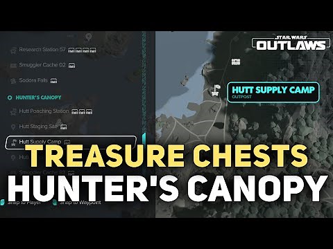 All Hunter's Canopy Treasure Chest Locations (AKIVA) Star Wars Outlaws