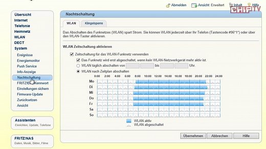 FritzBox WLAN über Nacht ausschalten - Praxis-Tipp
