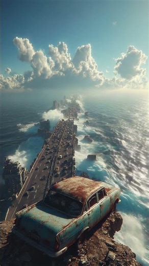 Forgotten Megacities ⎜ Viral Collapse Dark Ambient Teaser #shorts