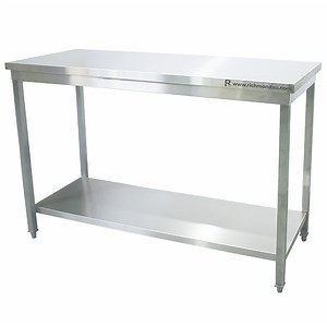 Stainless Steel Flat Bench – Grade 304 | 1200 x 600 x 900mm (BEN001)