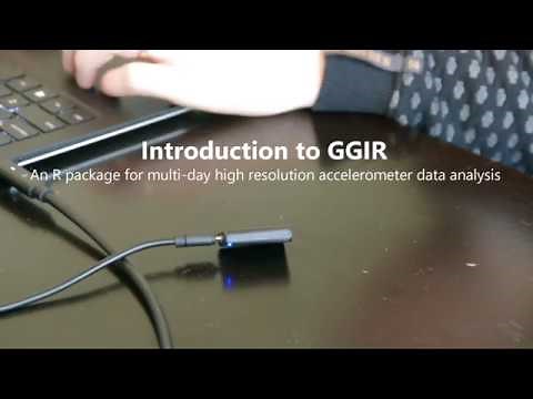 GGIR tutorial - installation & getting started