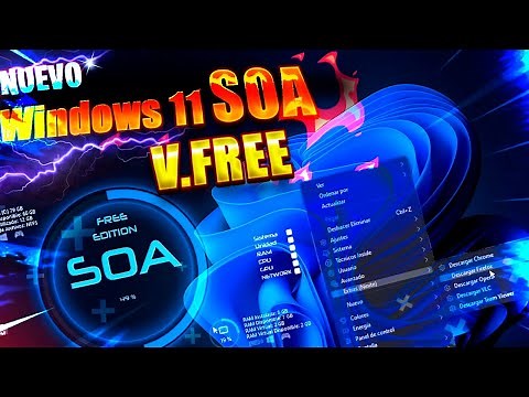 ⚡MEJOR! Windows 11 SOA 2022 Más OPTIMIZADO / INSTALAR con MÁS FUNCIONES!