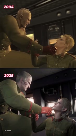 “When Volgin Said ‘Kiss of Death’ to EVA… 💀 | 2004 vs 2025 Remake Comparison | MGS3 ”