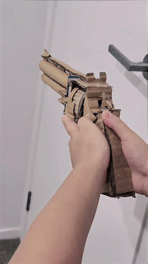 cardboard colt python revolver