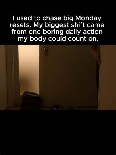 Most of my life changes started on paper. New routines, fresh trackers, long lists of everything I would finally get right. For a day or two I would feel sharp and in control. Then work got intense, someone needed something, sleep slipped, and the whole plan began to unravel. On the outside I still looked organised. Inside my body felt constantly braced. There was a tightness in my chest that never fully left, a jaw that only relaxed on holiday, a mind that kept running even when I lay in bed. I