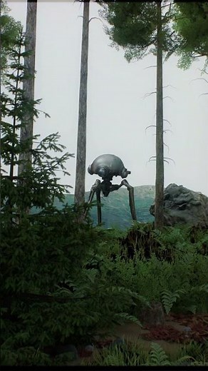 Alien Tripod 👽 #alien #horror (◣ _ ◢)