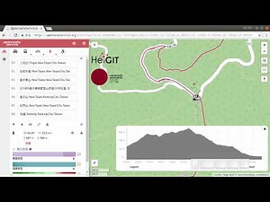 以 OpenStreetMap 圖資 規劃登山行程, 以 OpenRouteService 為例子