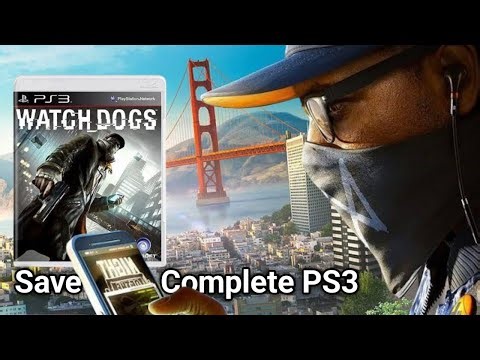 [PS3] Watch Dogs Save Data Complete 100% PS3 CFW HEN