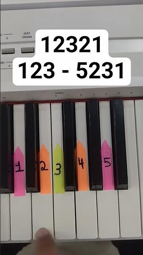 🎹🔥 Super Easy Piano Tutorial #shorts #pianotutorial