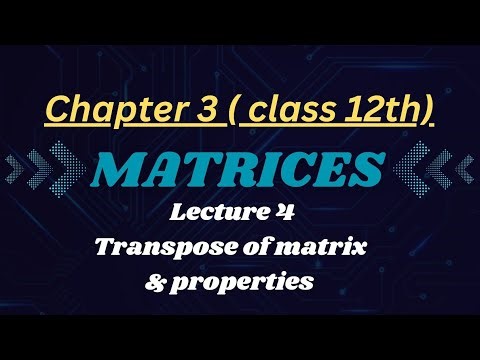 MATRICES (class 12th)#matrix#maths#ncert📚‪@NCERTWallahClass12PW‬ ‪@NCERTOFFICIAL‬