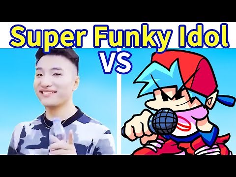 Friday Night Funkin': VS Super Funky Idol (Custom Song) [FNF Mod/HARD] TikTok Super Idol Meme