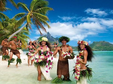 Aloha Oe - Dance Practice Song ❤I LOVE TAHITI & POLYNESIA ❤ Tahitian Drums