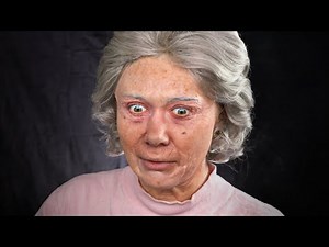 making myself OLD with makeup | SFX old age transformation