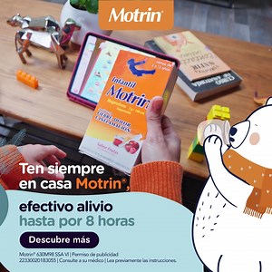 63 reactions · 10 comments | Con Motrin® aliviarás la fiebre y el dolor en procesos inflamatorios hasta por 8 horas y lo mejor, tu hijo disfrutará del sabor de Motrin® | Motrin | Facebook