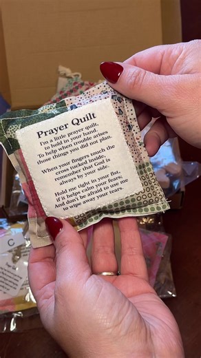 Cute little prayer quilts! #fyp #prayer #christiantiktok #christiangirl #christmasgiftideas