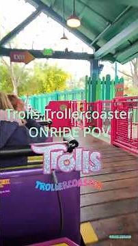 Trolls Trollercoaster | Universal Studios Florida | ONRIDE POV