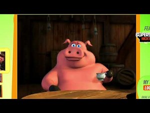 turbonick mash-up - mr. krabs is in love with the pig from barnyard