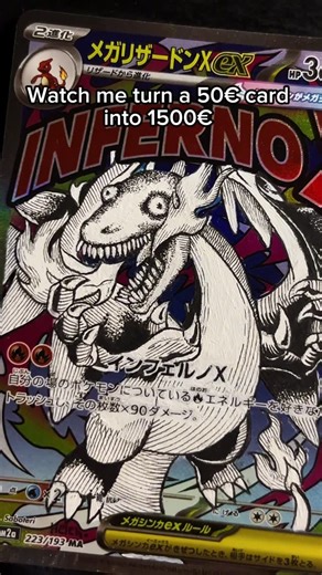 helens_deck on Instagram: "DM me if you want to buy this card🫣 #pokemon #charizard #creepyart"