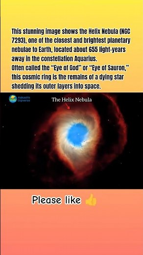 The Eye of God in Space 👁️ | Helix Nebula Explained