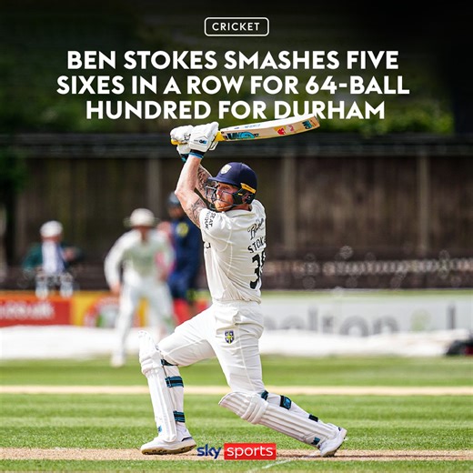 FIVE sixes in a row for Ben Stokes 🤯🙌 | Sky Sports Cricket