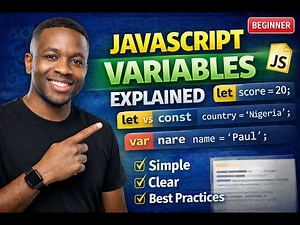 Day 2 (Part 1): Free 30-Days Full-Stack Web Development | JavaScript Variables Explained