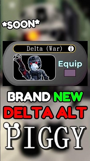 NEW WAR MACHINE DELTA SKIN IN PIGGY.. (New Update)