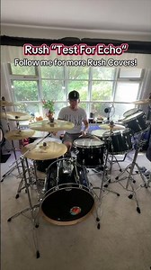 Rush “Test For Echo” #rush #drums