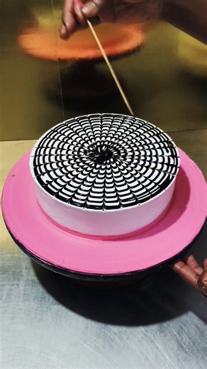 new Vanilla Zebra theme cakes #cake #cakesurabaya #usa #United State #peachcake #dreamcake