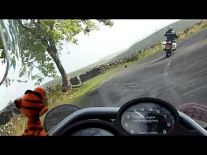 1981 BMW R65 on the road