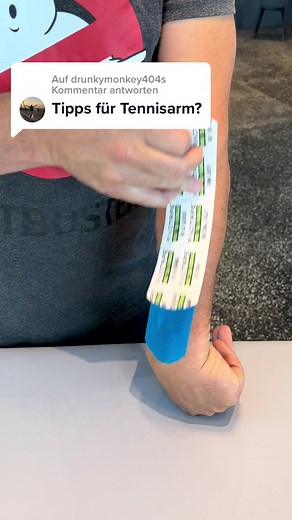 Tennisarm Selbstanlage: Tipps zum Tapen des Handgelenks