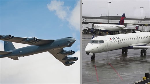 Aviation safety expert breaks down near miss involving Delta flight and B-52 bomber | NewsNation Now