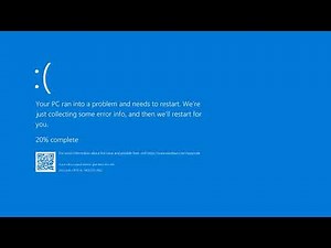 Windows Error Blue Screen [1 Hour Loop]