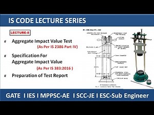 Aggregate Impact Value Test as per IS 2386 | What is the standard value for aggregate impact value?