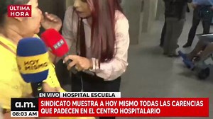 393K views · 8.5K reactions | 梁Entre lagrimas abuela denuncia que a su nieta de cinco meses de nacida, le realizaron un mal procedimiento médico en el Hospital Escuela, TGU. ➡️El portavoz del centro hospitalario se comprometió a evaluar el caso y brindar ayuda a la ciudadana. | Noticiero Hoy Mismo | Facebook